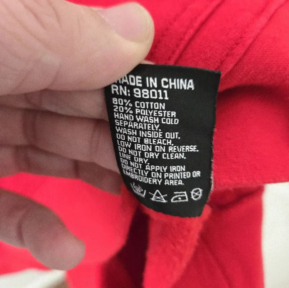 Hustle Gang Mens Size 4XL Bear Jordyn Hoodie Red T.I. TI Basketball #32 - Picture 4 of 8